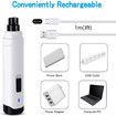 Dog Nail Grinder with LED Light - Upgraded 2-Speed Electric Pet Nail Trimmer Powerful Painless Paws Grooming & Smoothing for Small Medium Large Dogs & Cats