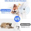 Dog Nail Grinder with LED Light - Upgraded 2-Speed Electric Pet Nail Trimmer Powerful Painless Paws Grooming & Smoothing for Small Medium Large Dogs & Cats