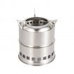 Potable Wood Burning Stoves for Picnic BBQ Camping Hiking with Grill Grid