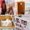 500pcs thank you stickers with 4 styles -Thank you for Supporting My Small Busines