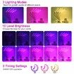 Grow Light for Indoor Plants - Upgraded Version 80 LED Lamps with Full Spectrum & Red Blue Spectrum, Timer, 10 Dimmable Level, Adjustable Gooseneck