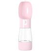 Dog Water Bottle Portable Pet Water Bottle Leak Proof Dog Water Dispenser and Food, Lightweight Dog Travel Water Bottle Bowl for Walking and Trave