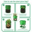 10 Gallon Plant Grow Bags 2 Pack with 360 vision
