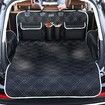 SUV Cargo Liner for Dogs, Waterproof Pet Cargo Cover with Side Flap Protector 2 Pockets