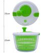 Salad Spinner Dryer, Cooking Grips Salad Spinner - 5L Large Capacity, Easy Spin for Tastier Salads & Dishwasher Safe