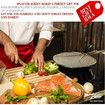 Grease Splatter Screen for Frying Pan 13in Stops 99% of Hot Oil Splash Protects Skin from Burns Splatter Guard for Cooking Stainless Steel