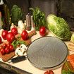 Grease Splatter Screen for Frying Pan 13in Stops 99% of Hot Oil Splash Protects Skin from Burns Splatter Guard for Cooking Stainless Steel