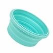 1 Set of 4pcs Round Collapsible Silicone with Airtight Lids for Kitchen, Microwave and Freezer safe