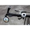 Bar End Bike Mirror, Stainless Steel Lens, Safe Rearview Mirror