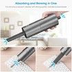 Cordless USB Rechargeable Dust Vacuum Cleaner Easy to Clean Desktop, Keyboard, Drawer, Car Interior