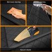 Dog Back Seat Cover Protector Waterproof Scratchproof Nonslip Hammock for Dogs Backseat Protection Against Dirt and Pet Fur Durable Pets Seat Covers for Cars & SUVs