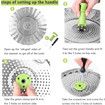 Steamer Basket Stainless Steel Vegetable Steamer Basket Folding Steamer Fit Various Size Pot (5.1 to 9 inch)
