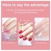 UV LED Nail Lamp 54W, Professional Nail Dryer Gel Polish Light, Nail Polish Curing Gel LED Dryer, Professional Nail Art Tools with Automatic Sensor