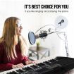 Melodic Electronic 61-Lighted Key Piano Keyboard 24 Demo Songs USB Jacks Music Stand