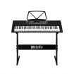 Melodic Electronic 61-Lighted Key Piano Keyboard 24 Demo Songs USB Jacks Music Stand