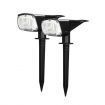 2x 40 LED Solar Powered Garden Lights Outdoor Security Sensor Spotlight