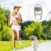 3D Pedometer with Clip, Portable Walking Step Counter for Men Women Kids, Accurately Track Steps and Miles/Km Calories Burned & Activity Time 7 Days Memory