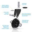Heavy Duty Office Chair Caster Wheels for All Floors including Hardwood Rollerblade Style Universal Fit 5 Pack