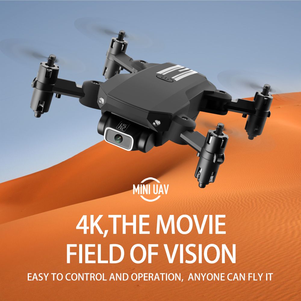 Mini WiFi FPV with 4K HD Camera Altitude Hold Mode Foldable RC Drone Quadcopter RTF