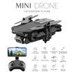 Mini WiFi FPV with 4K HD Camera Altitude Hold Mode Foldable RC Drone Quadcopter RTF