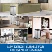 50L Smart Bin Kitchen Rubbish Bin Trash Waste Recycling Bin with Infrared Motion Sensor