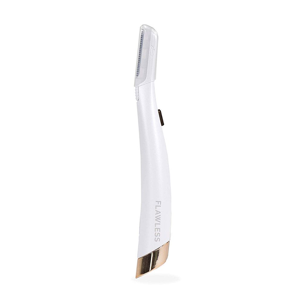 Flawless Dermaplane Glo Lighted Facial Exfoliator - Non-Vibrating (White)