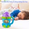Night Light Stars Projector Flashlights Toys for Kids Flashlights for Toddlers 2-4 Years Space Projector for Kids with Music Toddler Flashlight Birthday Gifts