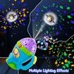 Night Light Stars Projector Flashlights Toys for Kids Flashlights for Toddlers 2-4 Years Space Projector for Kids with Music Toddler Flashlight Birthday Gifts