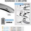 LED Neck Reading Light, Book Light for Reading in Bed, 3 Colors, 6 Brightness Levels, Bendable Arms, Rechargeable, Long Lasting, Perfect for Reading, Knitting, Camping,