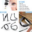 LED Neck Reading Light, Book Light for Reading in Bed, 3 Colors, 6 Brightness Levels, Bendable Arms, Rechargeable, Long Lasting, Perfect for Reading, Knitting, Camping,