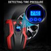 Electric Air Compressor Car Pump 150PSI 35L/MIN Portable Electric Tire Pump with LCD Digital Screen Multifunctional lighting can inflate car, motorcycle and bicycle tires