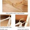 Cat hammock bed, soft plush bed chair with stand, wooden robust pet bed for small animals, easy to assemble, soft warm comfortable pet hammock.