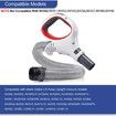 Upgraded Replacement Shark Rotator Hose Handle Compatible for Shark Rotator Pro Lift-Away NV500, NV501, NV502, NV503, NV504, NV505, NV510, NV520, NV552, UV560 More Models, Replaces # 1245FC500 (Red)