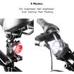 USB Rechargeable Bike Light Set