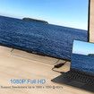 HDMI to VGA, Gold-Plated HDMI to VGA Adapter (Male to Female) for Computer, Desktop, Laptop, PC, Monitor, Projector, HDTV, Chromebook, Raspberry Pi, Roku, Xbox and More - Black