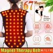SIZE L 67 Heating Warm MAGNETS PAIN RELIEF SHOULDER WAIST SUPPORT VEST WAISTCOAT