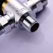 3-Way Valve Brass Thermostatic Shower Mixer 1/2 "Male Thermostatic Mixer Valve, CTM504
