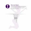 Self Cleaning Hot and Cold Water Bidet - Dual Nozzle (Male & Female) - Non-Electric Mechanical Bidet Toilet Attachment - With Temperature 12 Mo (BHCW01)