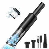 Cordless Mini Handheld Vacuum Cleaner with 6Kpa Powerful Cyclonic Suction, USB Rechargeable 0.88lb Ultra-Light Portable Vacuum Cleaner for Car, Home, Office, Pet Hair