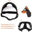 Dog Goggles Large Breed Dog UV Sunglasses Windproof Snowproof Dog Glasses for Long Snout Dogs, Soft Frame, Flexible Adjustable Straps