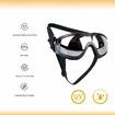 Dog Sunglasses Dog Goggles, UV Protection Wind Protection Dust Protection Fog Protection Pet Glasses Eye Wear Protection with Adjustable Strap for Medium or Large Dog