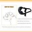 Dog Sunglasses Dog Goggles, UV Protection Wind Protection Dust Protection Fog Protection Pet Glasses Eye Wear Protection with Adjustable Strap for Medium or Large Dog