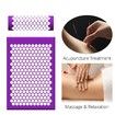Acupressure Mat and Pillow Set for Back/Neck Pain Relief and Muscle Relaxation