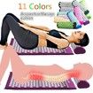 Acupressure Mat and Pillow Set for Back/Neck Pain Relief and Muscle Relaxation