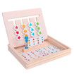 NEW Four Colors Wooden Game Montessori Toys Brain Puzzle Early Education Children's Toys Montessori For Children Matching Game Memory