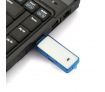 V01 Mini U Disk Digital Voice Recorder Key Chain - Blue (4GB)