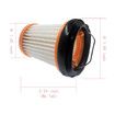 4 Pack HEPA Fabric Filter Compatible with Shark ION W1 Cordless Handheld WV200 WV201 WV205 WV220 Vacuum,Compare to Part # XHFWV200