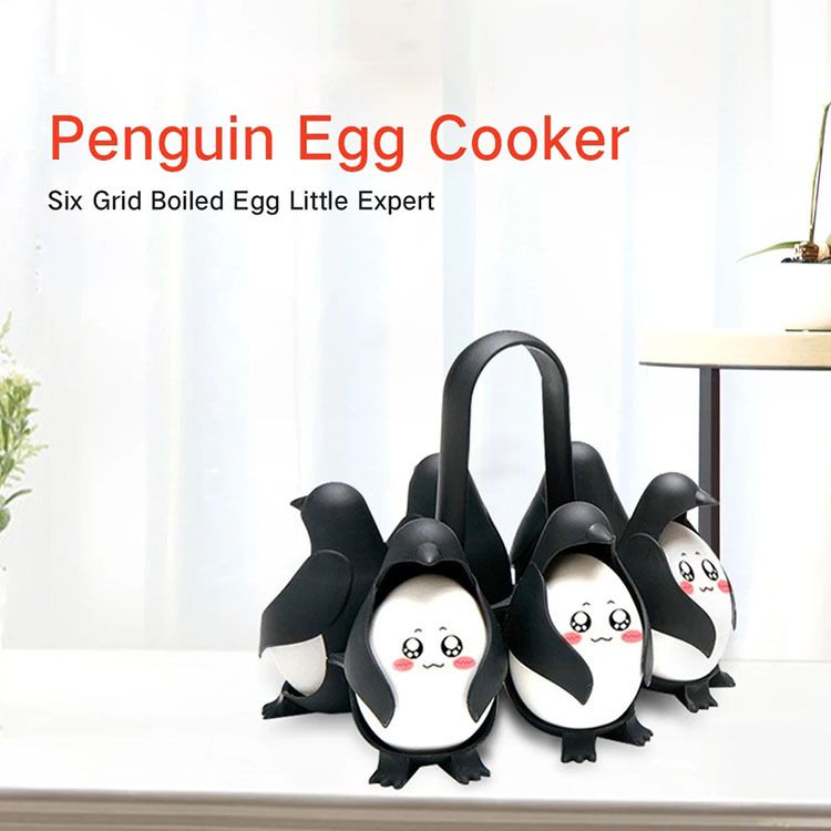 Penguins 3 in 1 Cook Store And Serve Egg Holder Penguin - Temu
