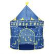 Castle Play Tent for Boys Girls Night-Sky Kids Play House Star Moon - Blue