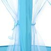 Kids Princess Castle Play Tent Hexagon Play House Indoor Outdoor with Star Lights - Blue